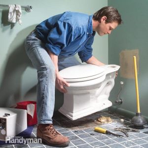 تعمیر توالت فرنگی